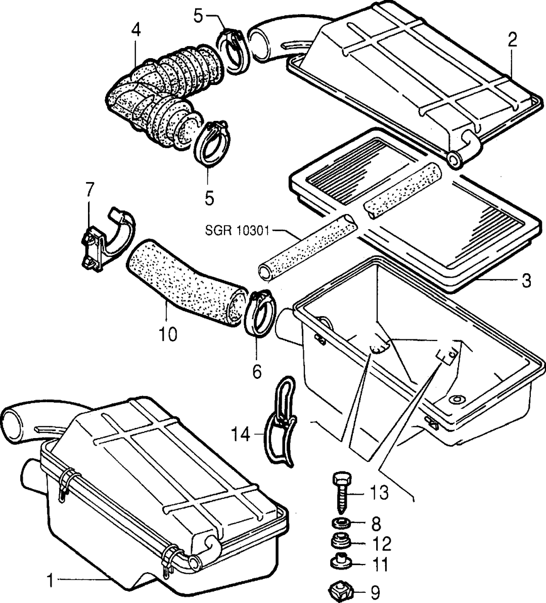 AIR FILTER AND PIPING 2