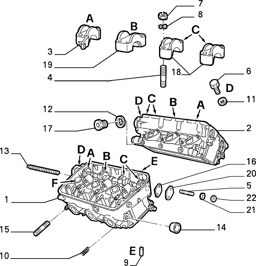 CRANKCASE AND CYLINDER HEAD 4