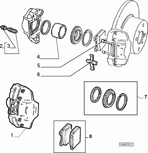 FRONT CALIPER