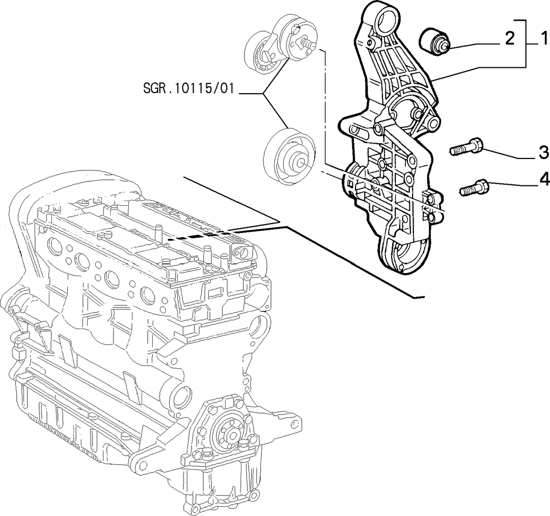 DRIVESHAFT MOUNTING 2