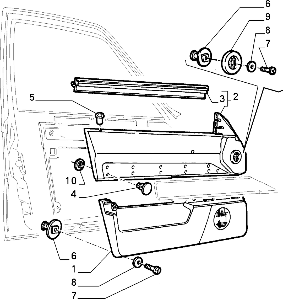 INTERIOR PANELS FOR FRONT SIDE DOORS  3