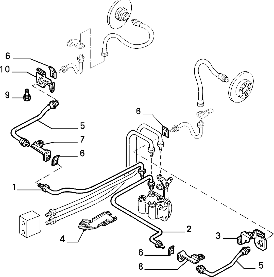 HYDRAULIC BRAKE CONTROL WITH ANTISKID 25