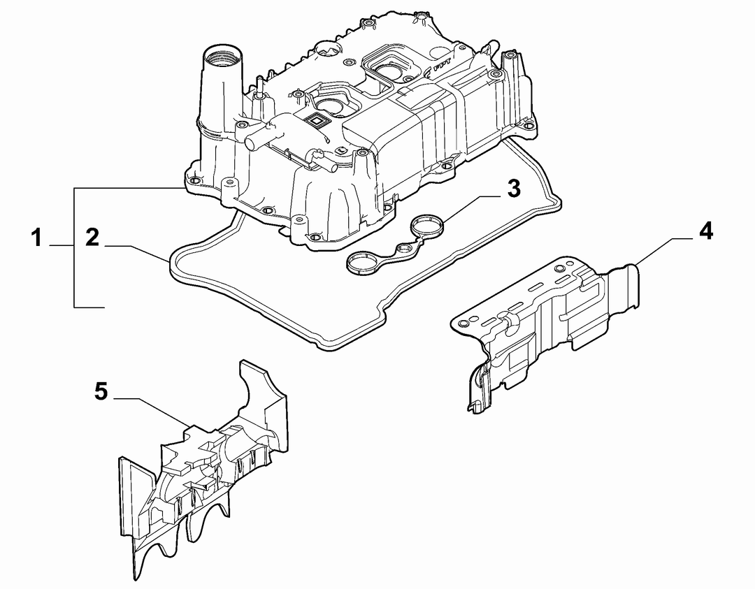 CYLINDER HEAD AND GASKET COVERS 3
