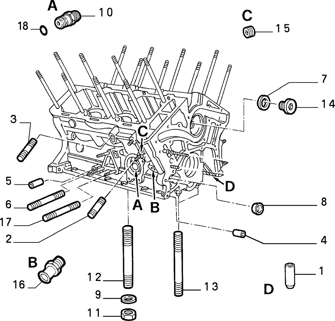 BLOCK AND CYLINDER HEAD 12