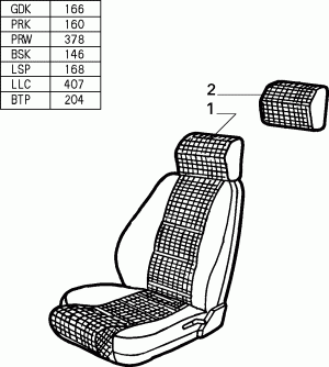 FRONT SEATS 