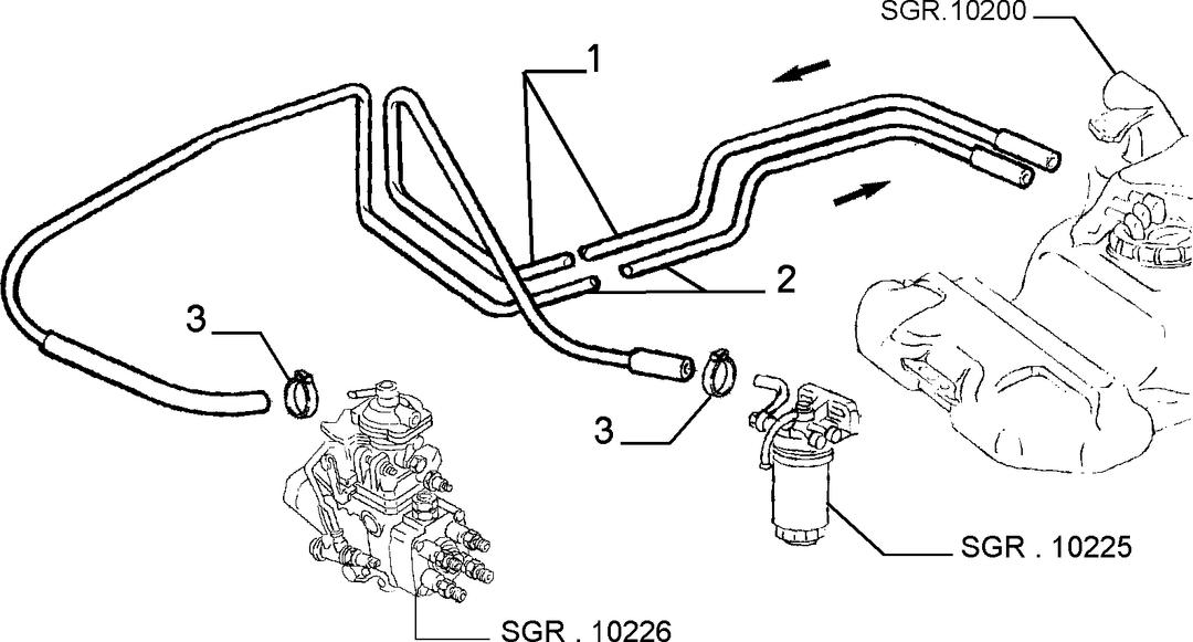 FUEL TANK PIPING 16