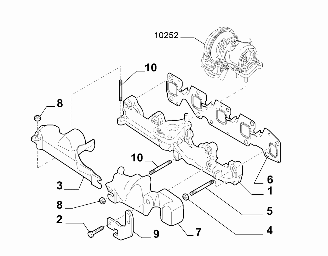 EXHAUST MANIFOLD 1