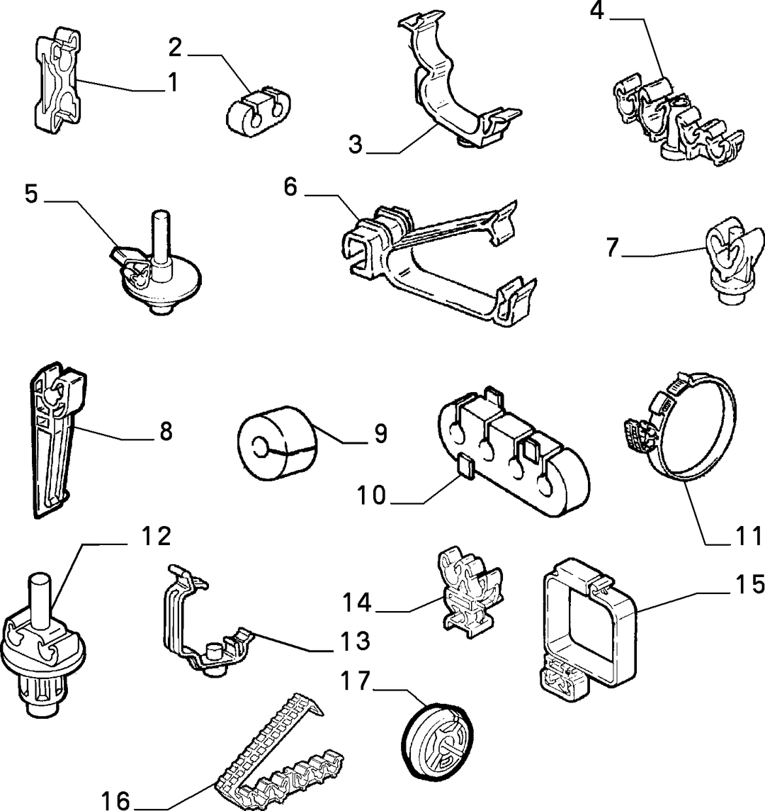 BRAKING SYSTEM FIXINGS  1