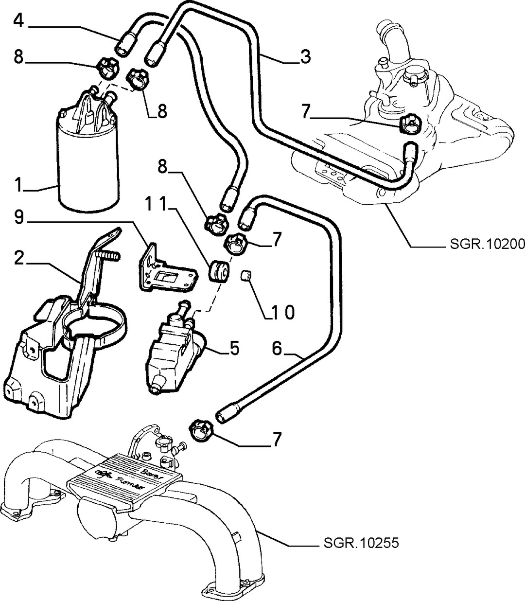 FUEL TANK PIPING 10