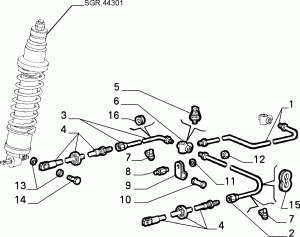 HYDRAULIC SYSTEM SHELF 