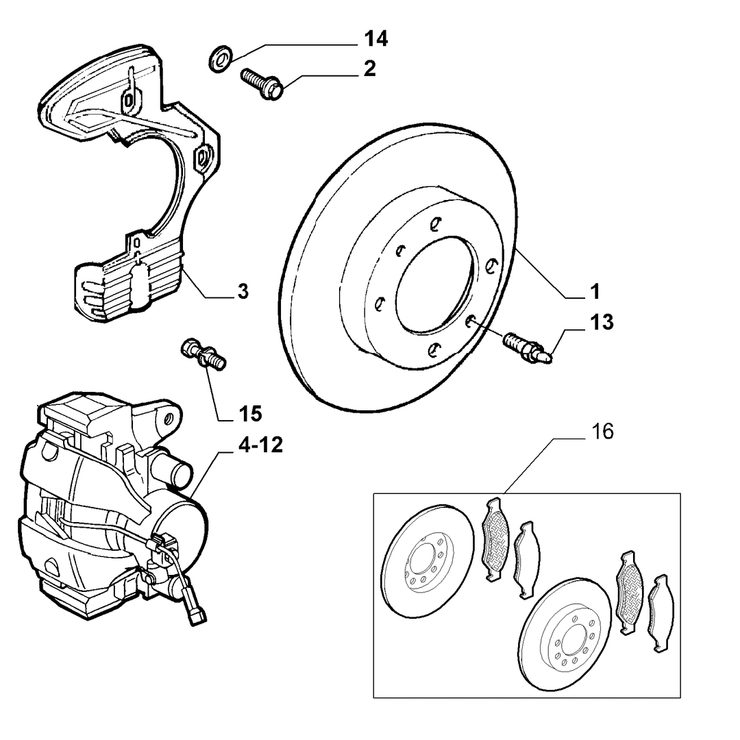 FRONT WHEEL BRAKES 