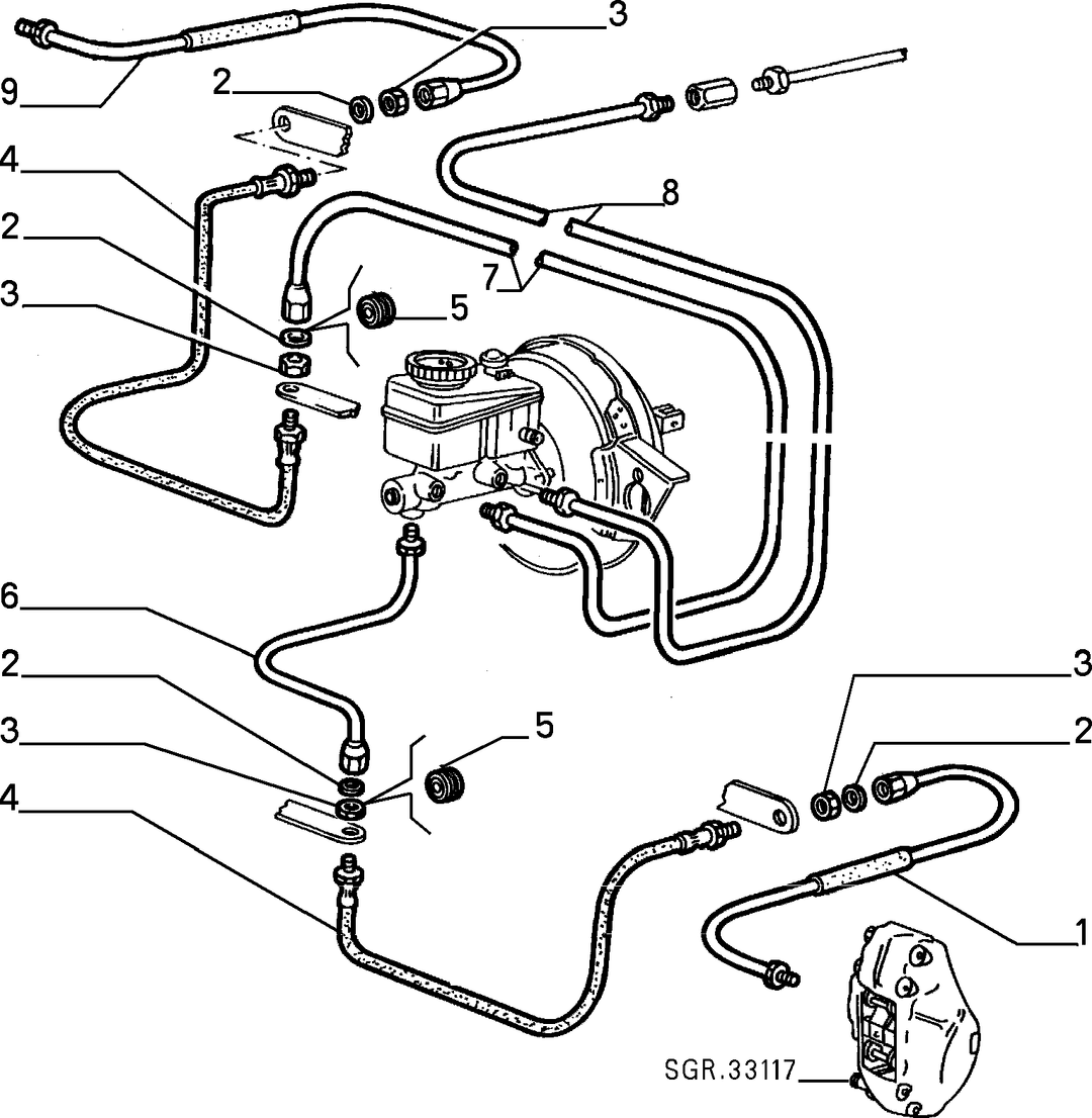 BRAKE HYDRAULIC SYSTEM  2
