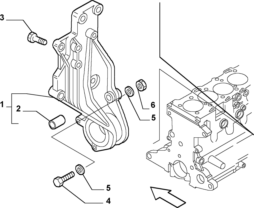 DRIVESHAFT MOUNTING 3