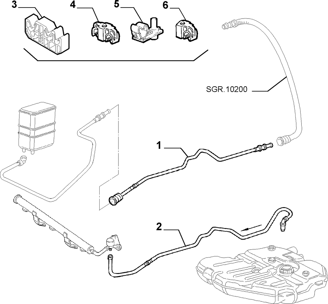 FUEL TANK PIPING 23