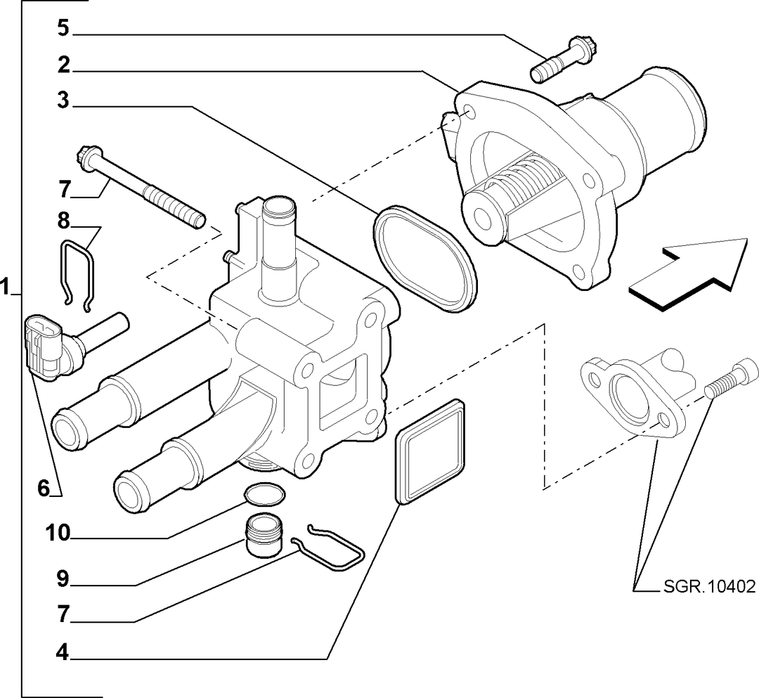 WATER PUMP AND LINES 12