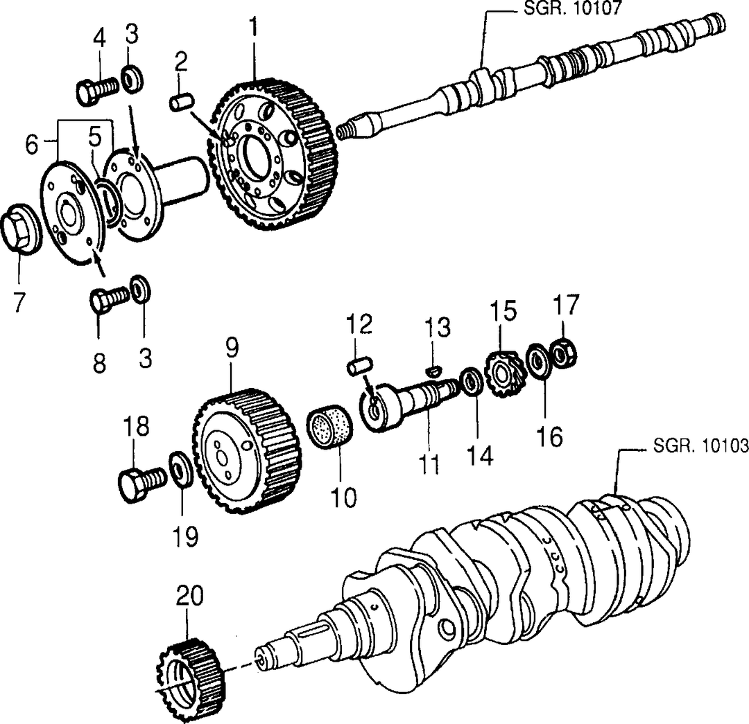 CAMSHAFT DRIVE 1