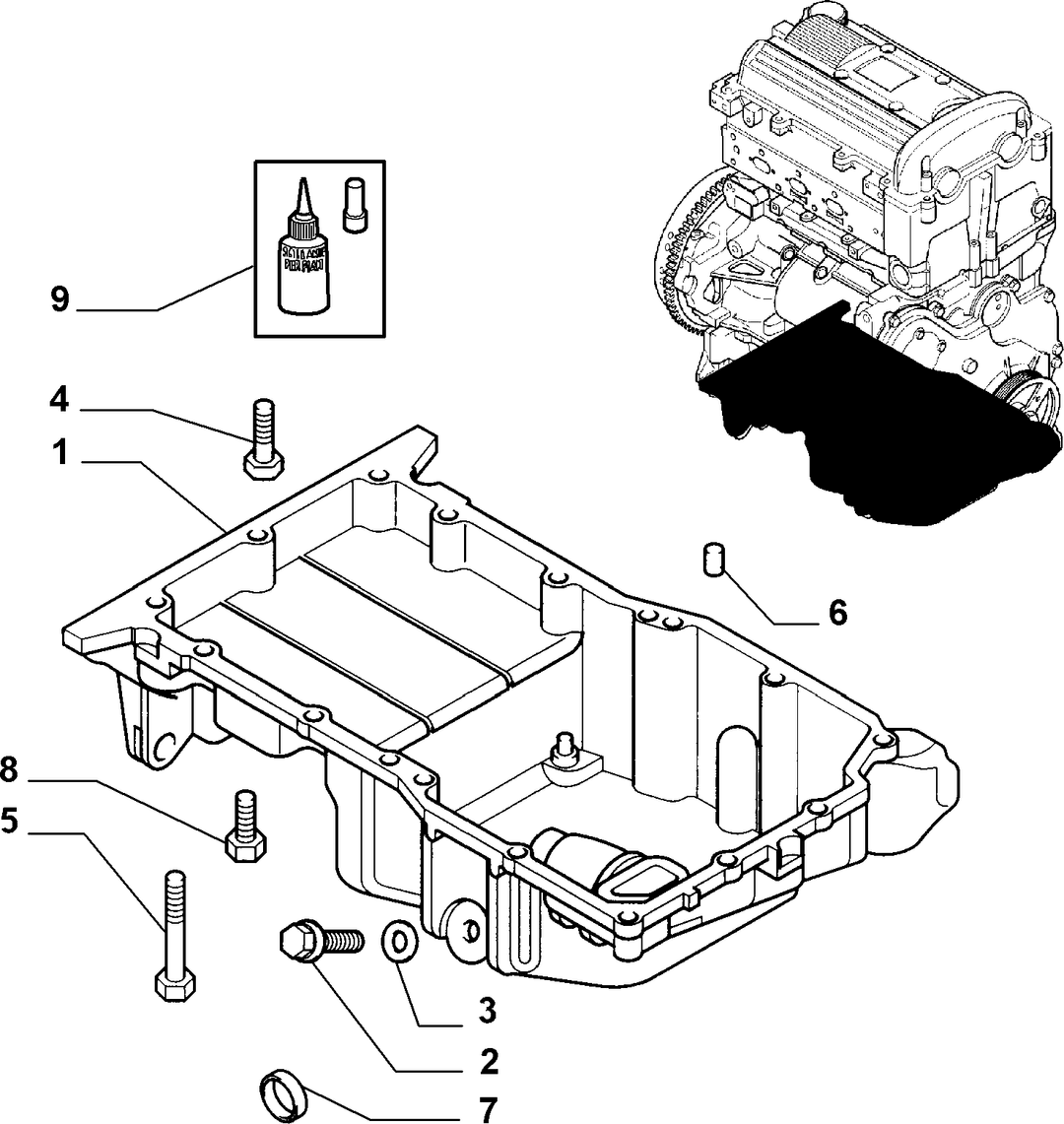 BLOCK SUMP AND COVERS 1