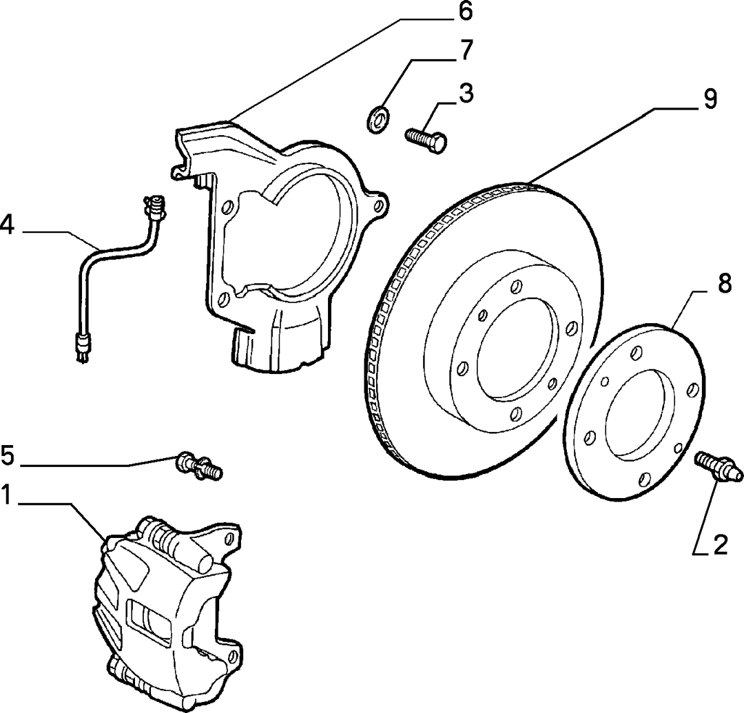 FRONT WHEEL BRAKES 5