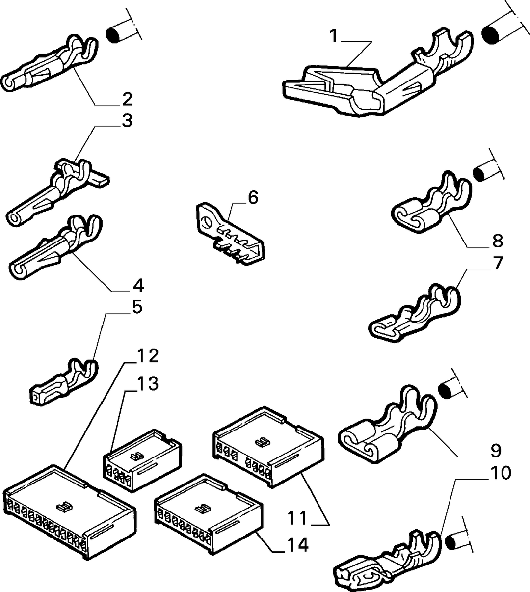 CABLE SET FIXINGS  3