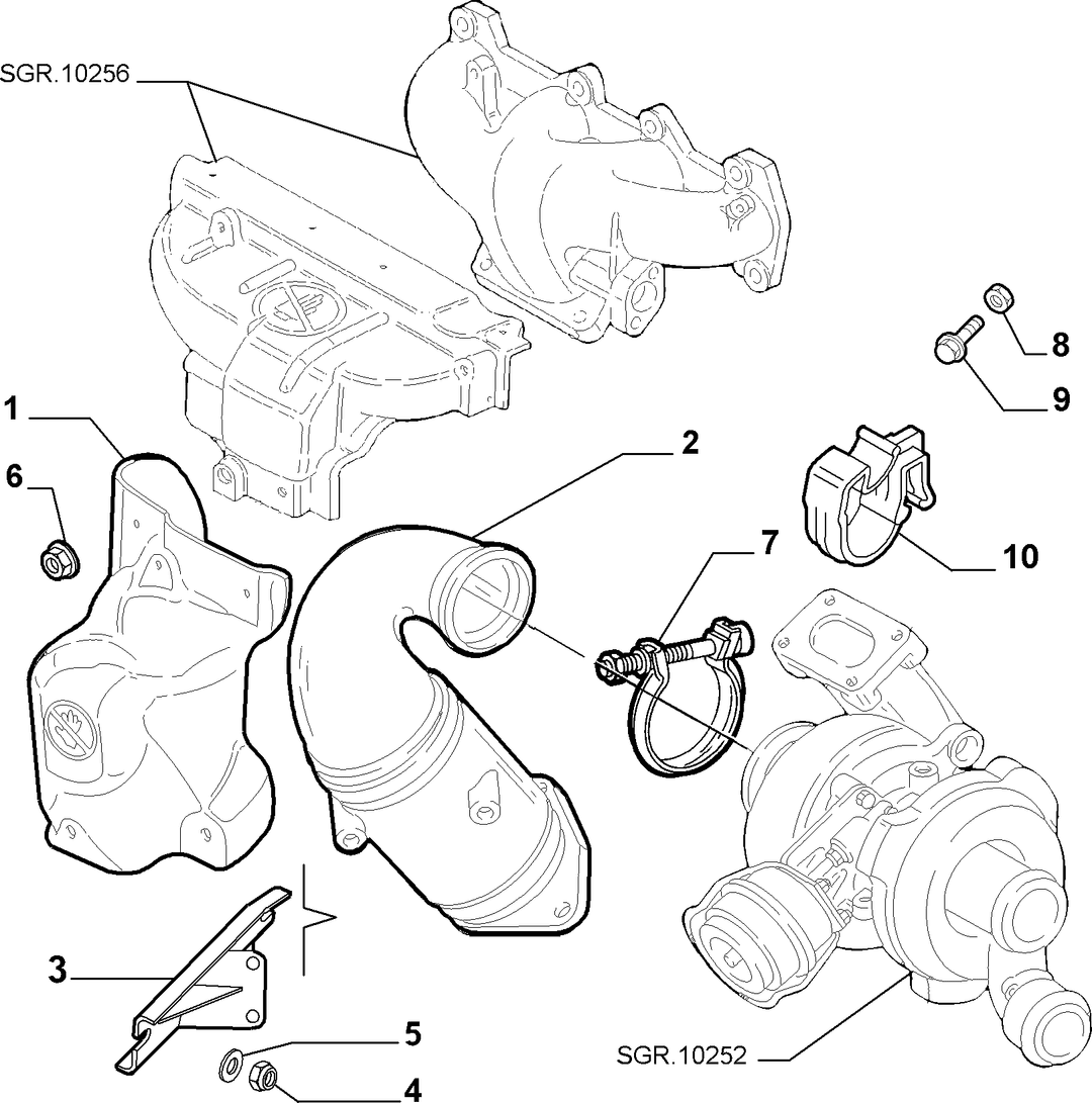 EXHAUST PIPE 14