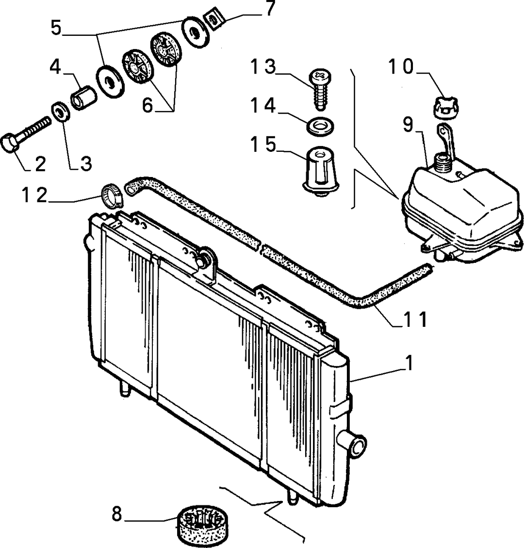 RADIATOR AND PIPING 4