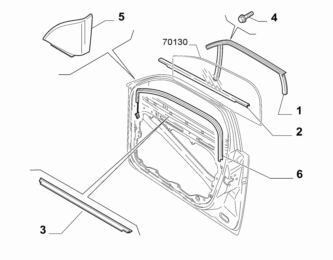 FRONT DOOR TRIM