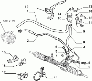 POWER STEERING HYDRAULIC SYSTEM