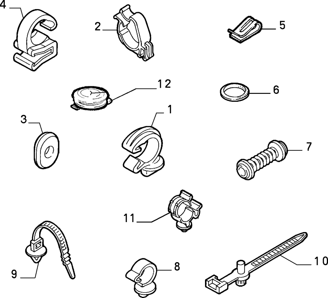 CABLE SET (CENTRAL PART) 2
