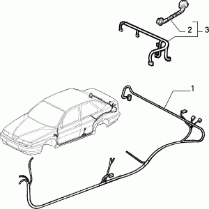 CABLE HARNESS (REAR SEAT)