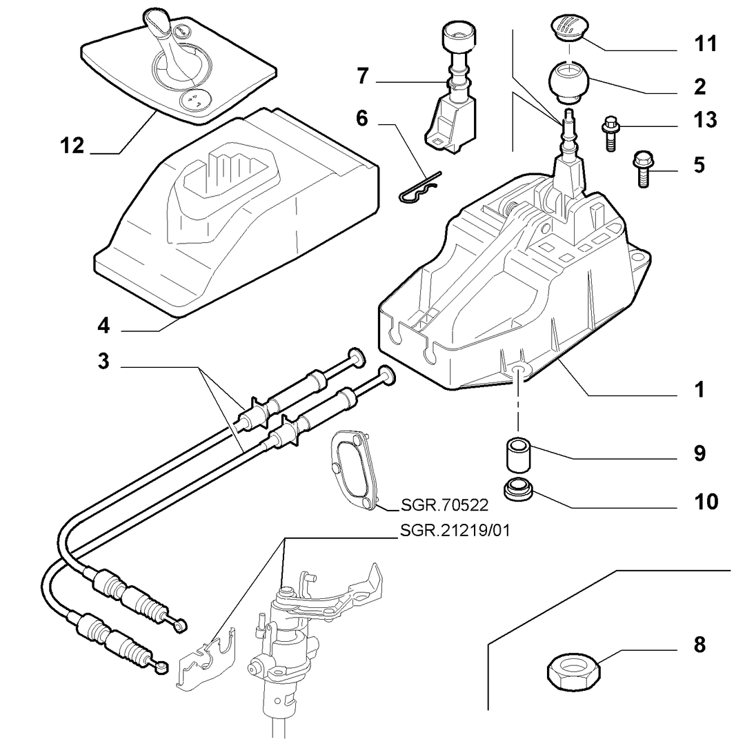 TRANSMISSION OUTER CONTROLS 1