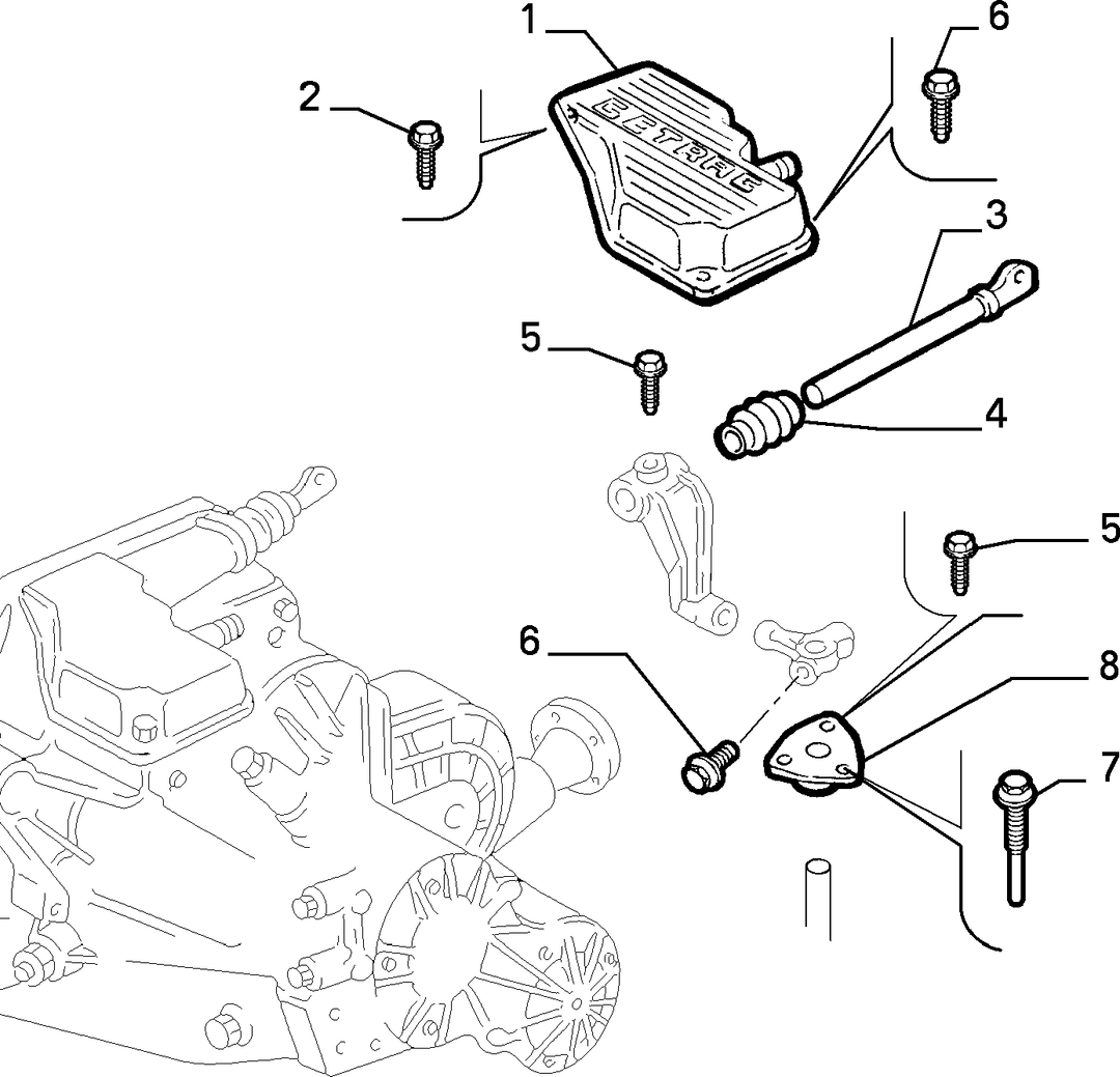 TRANSMISSION AND DIFFERENTIAL UNIT, CASING AND COVERS 4