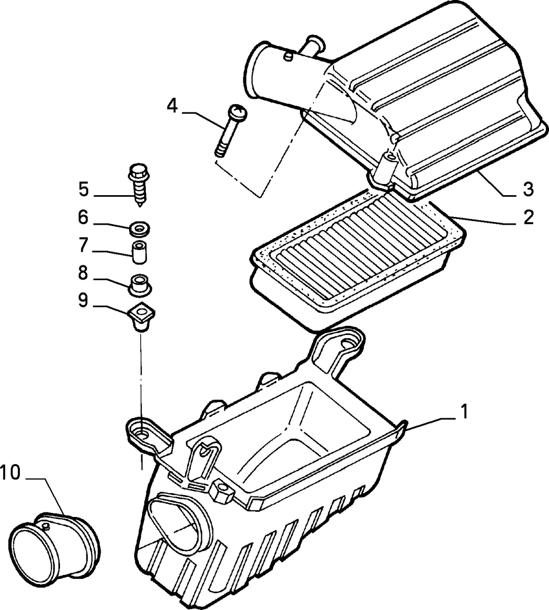 AIR FILTER AND PIPING 4
