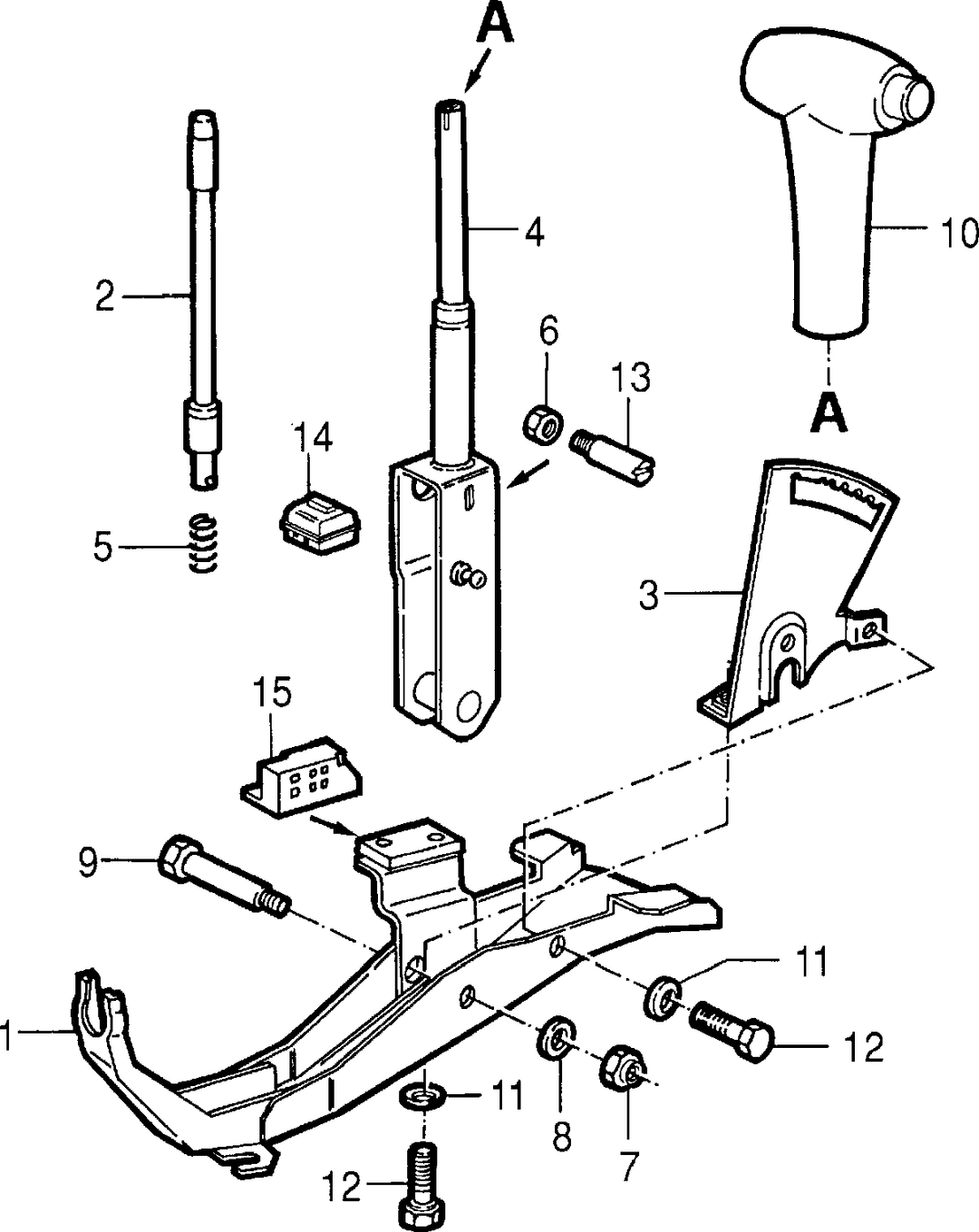 AUTOMATIC TRANSMISSION OUTER CONTROLS 1