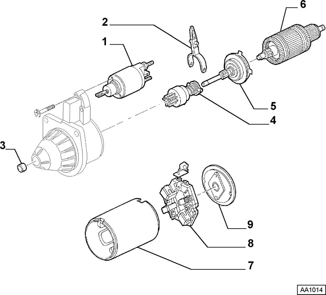 STARTER MOTOR