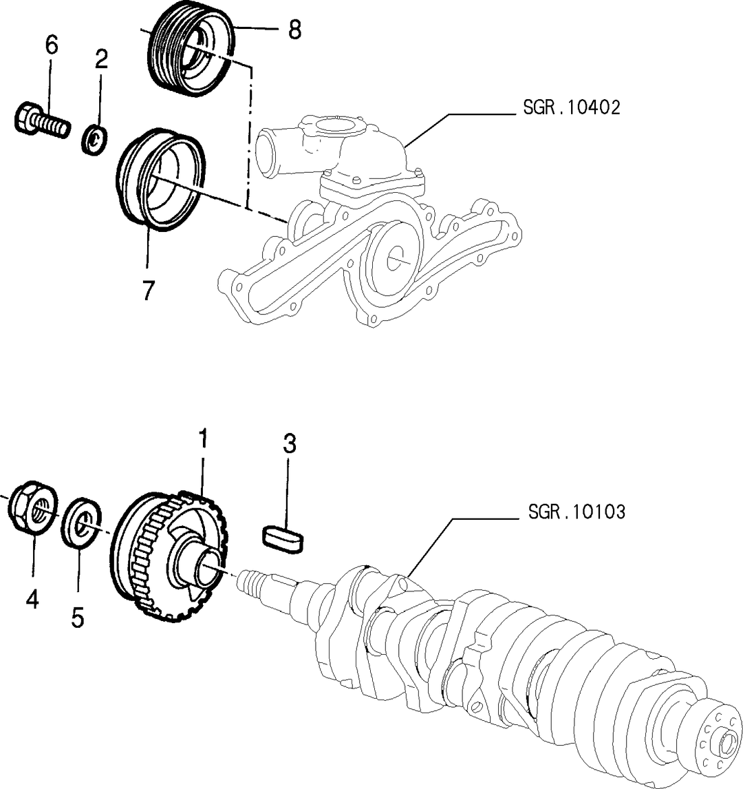 VARIOUS CONTROLS (BELTS AND PULLEYS) 3