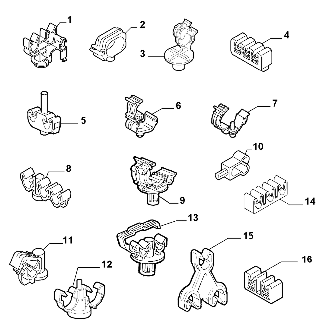 BRAKING SYSTEM FIXINGS  1