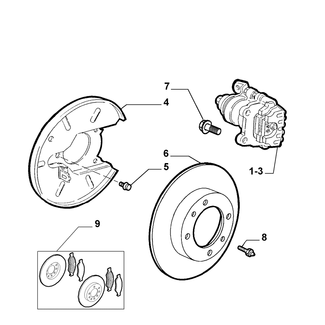 REAR WHEEL BRAKES 1
