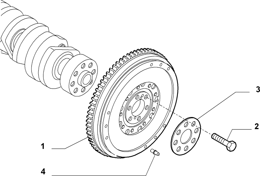 CRANKSHAFT AND FLYWHEEL 6