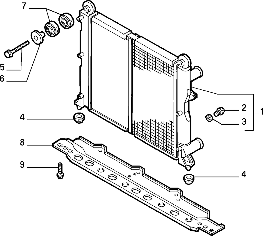RADIATOR AND PIPING 5