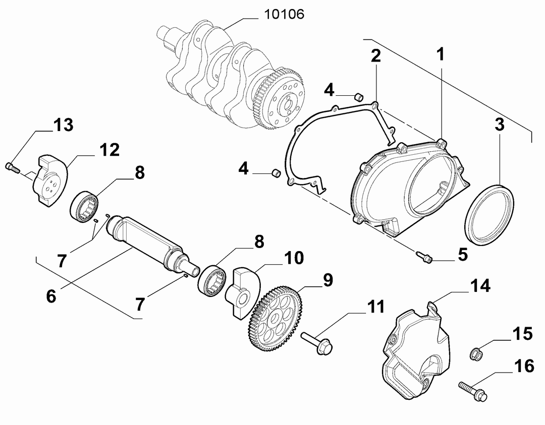 COUNTER-ROTATING SHAFT UNIT 1