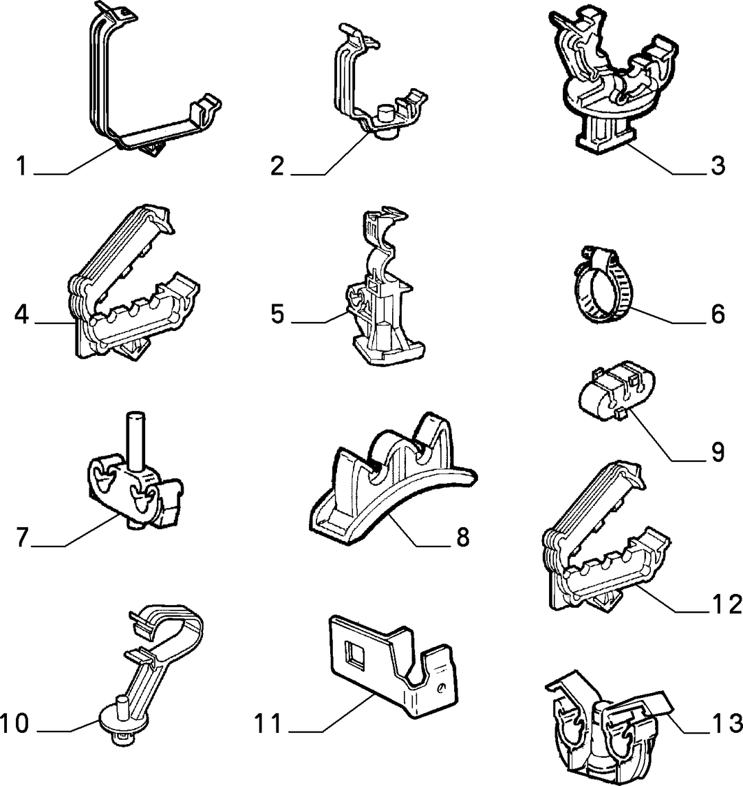 BRAKING SYSTEM FIXINGS  2