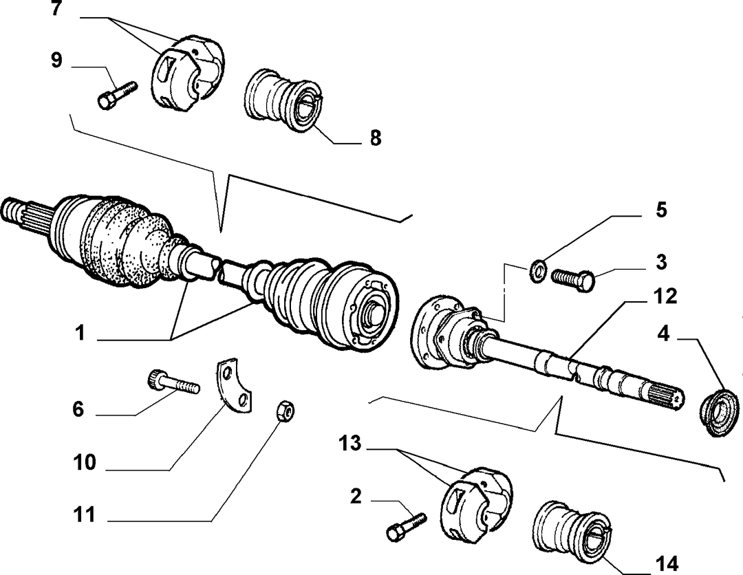 AXLE SHAFTS 1