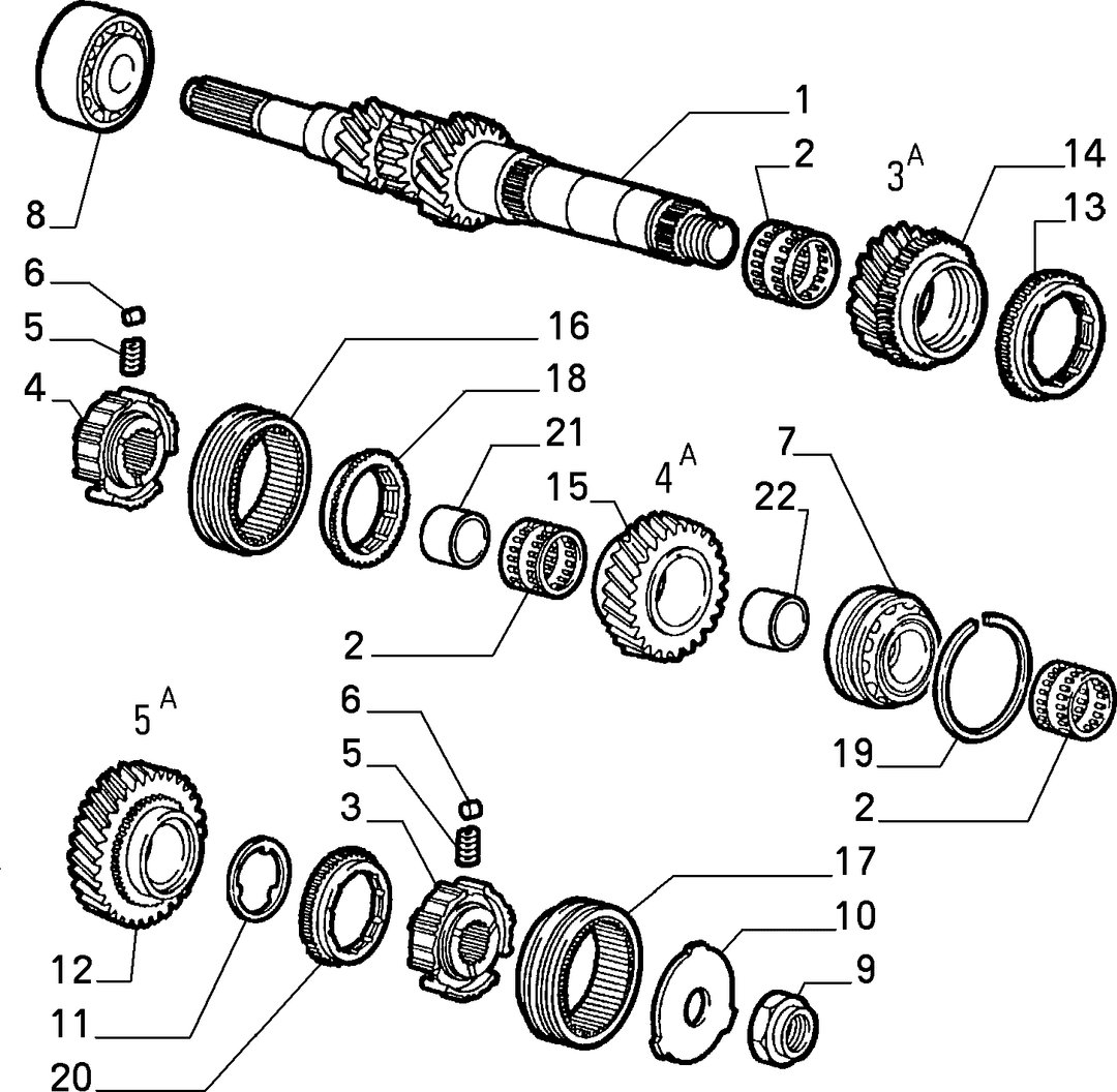 TRANSMISSION GEARS  1