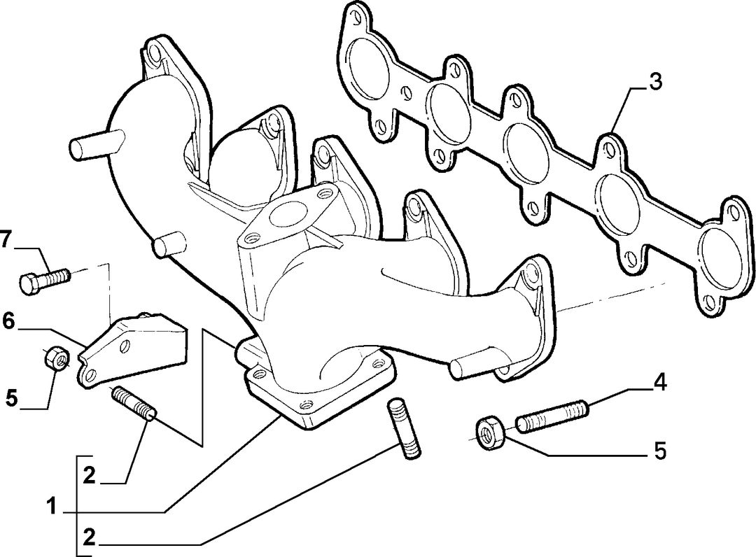 EXHAUST MANIFOLD 4