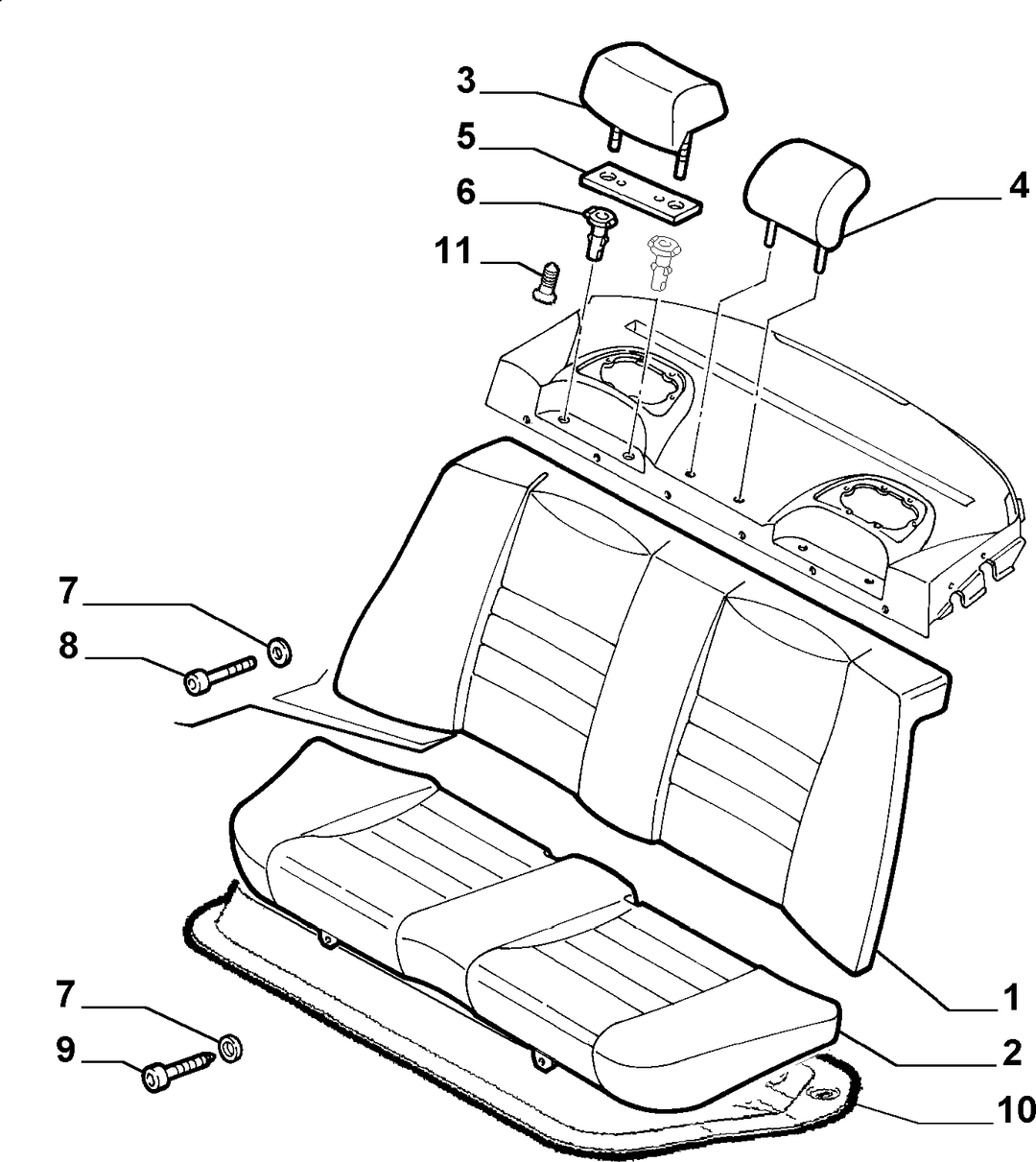 REAR SEAT 1