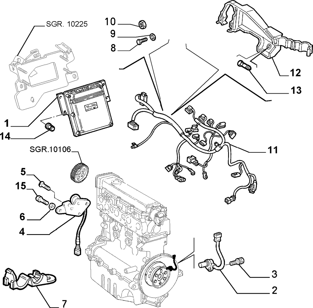 FUEL SUPPLY AND INJECTION 12