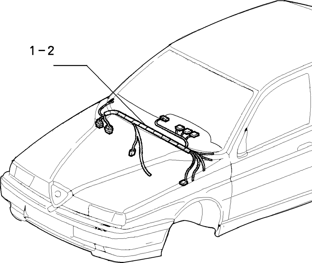 CABLE HARNESS (CENTRE) 