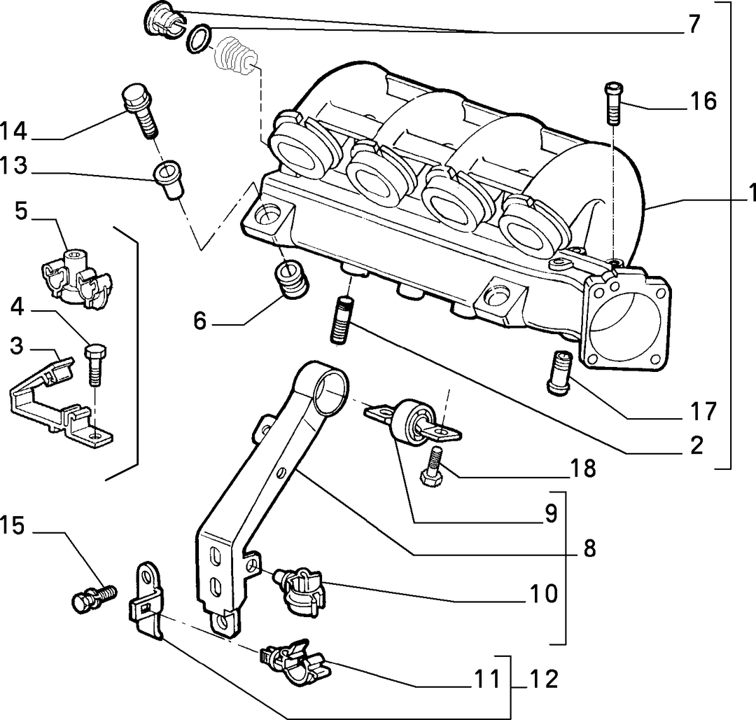 INTAKE MANIFOLD 10