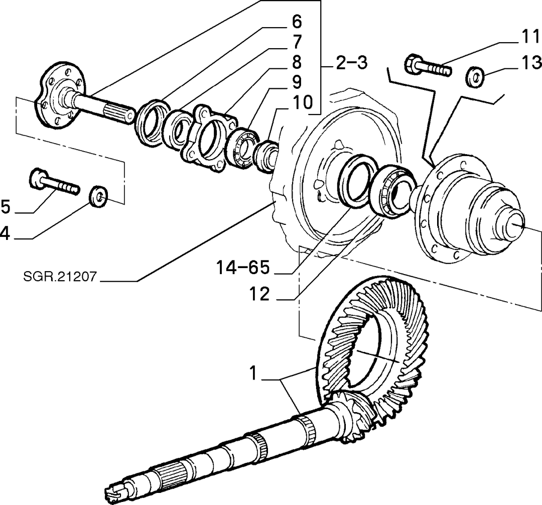 REAR DIFFERENTIAL  1