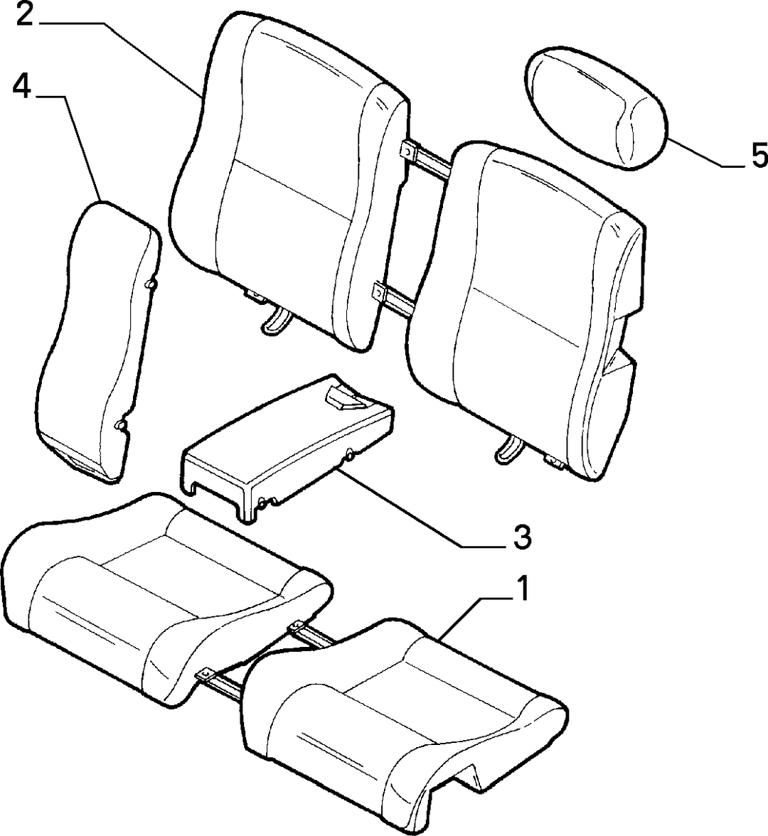 REAR SEAT 